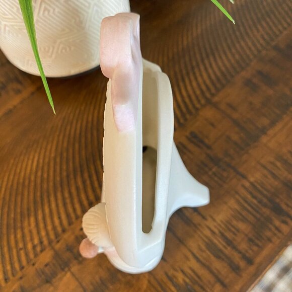 Lefton China hand painted The Christopher Collection 1983 oval photo holder - Picture 5 of 8